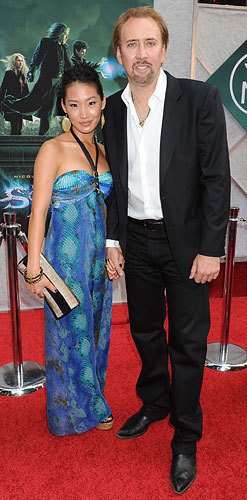 С женой Эллис Ким, июль 2010 года
