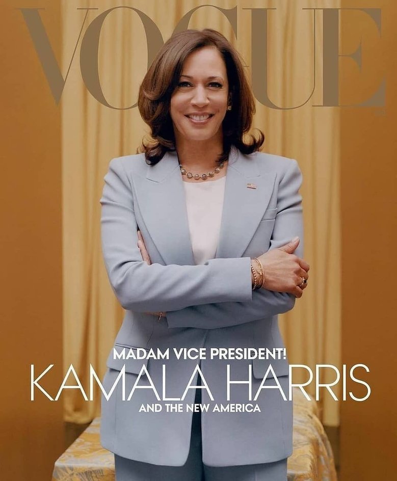 Камала Харрис на обложке Vogue Камала Харрис на обложке Vogue