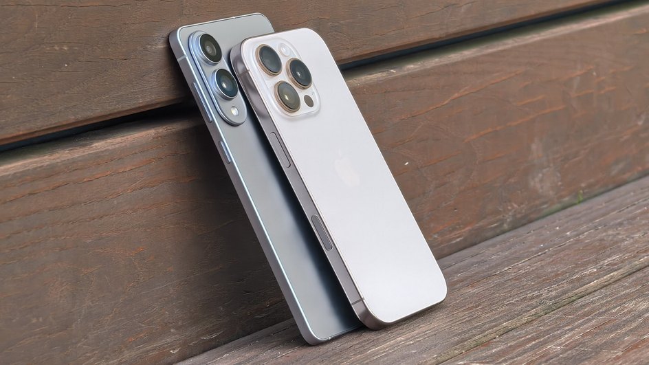 Samsung Galaxy S25 Edge и iPhone 16 Pro Samsung Galaxy S25 Edge и iPhone 16 Pro