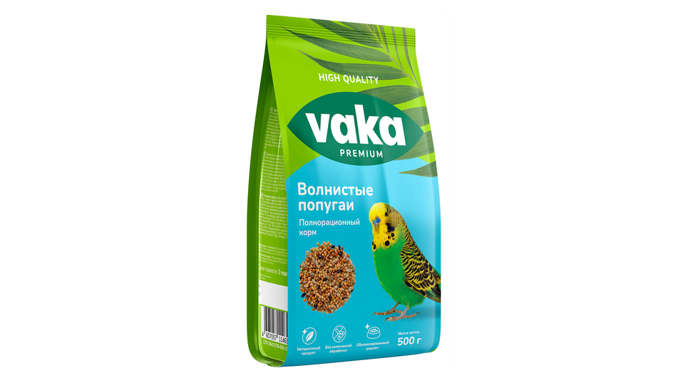 Корм для попугаев VAKA Premium (ВАКА High Quality) Корм для попугаев VAKA Premium (ВАКА High Quality)