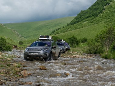 slide image for gallery: 22598 | Вокруг Эльбруса на машине. День 2