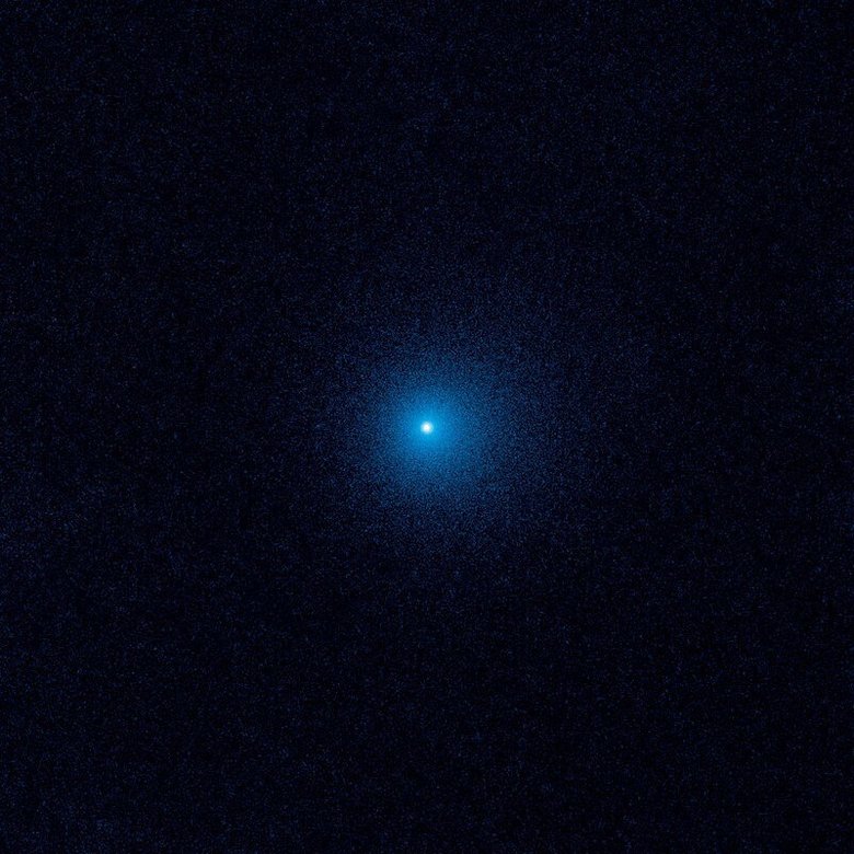 Так комета выглядела на фото, сделанном в 2017 году. Источник: ESA/Hubble