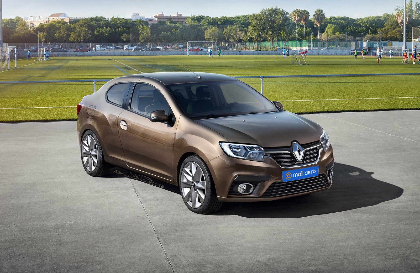 Новый Renault Logan Coupe: первые изображения модели