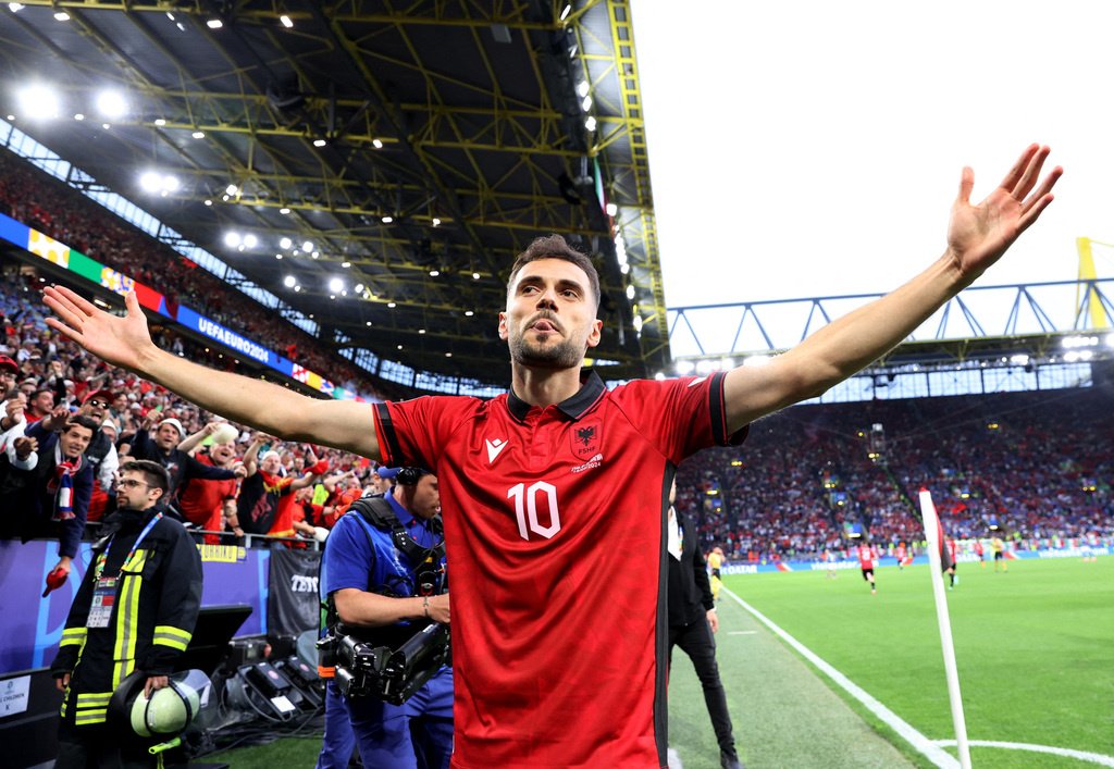Албанец Байрами забил самый быстрый гол на чемпионатах Европы, побив рекорд Кириченко