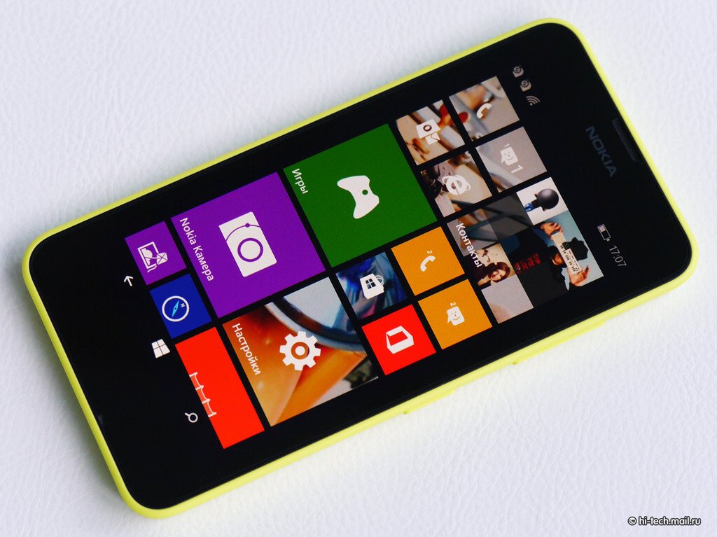 Поворот экрана Nokia Lumia 820
