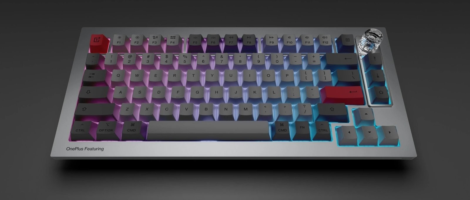 Дебют OnePlus Keyboard 81 Pro: представлена клавиатура с прозрачной кнопкой  - Hi-Tech Mail.ru