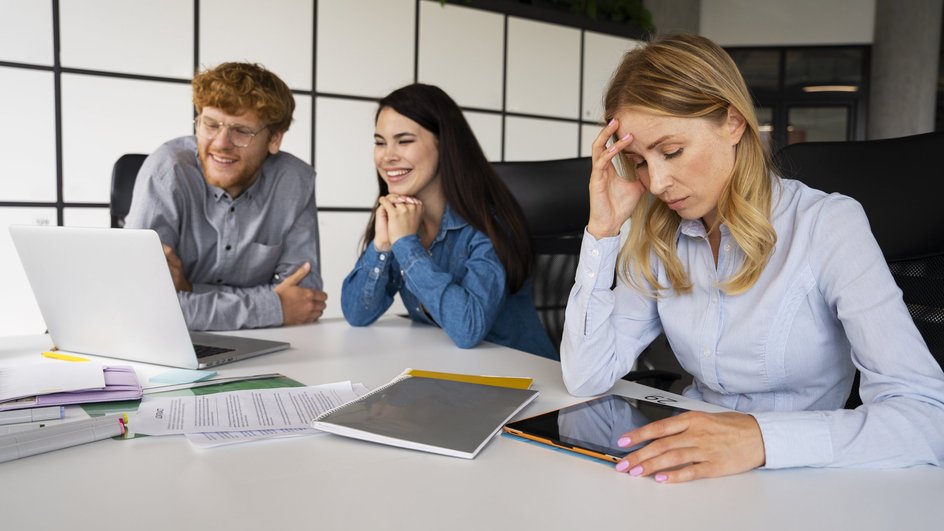 Коллеги на работе Коллеги на работе