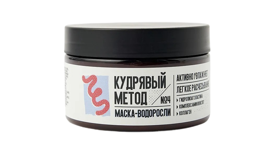 Увлажняющая маска для волос фирмы Кудрявый Метод серия Маска-водоросли Увлажняющая маска для волос фирмы Кудрявый Метод серия Маска-водоросли