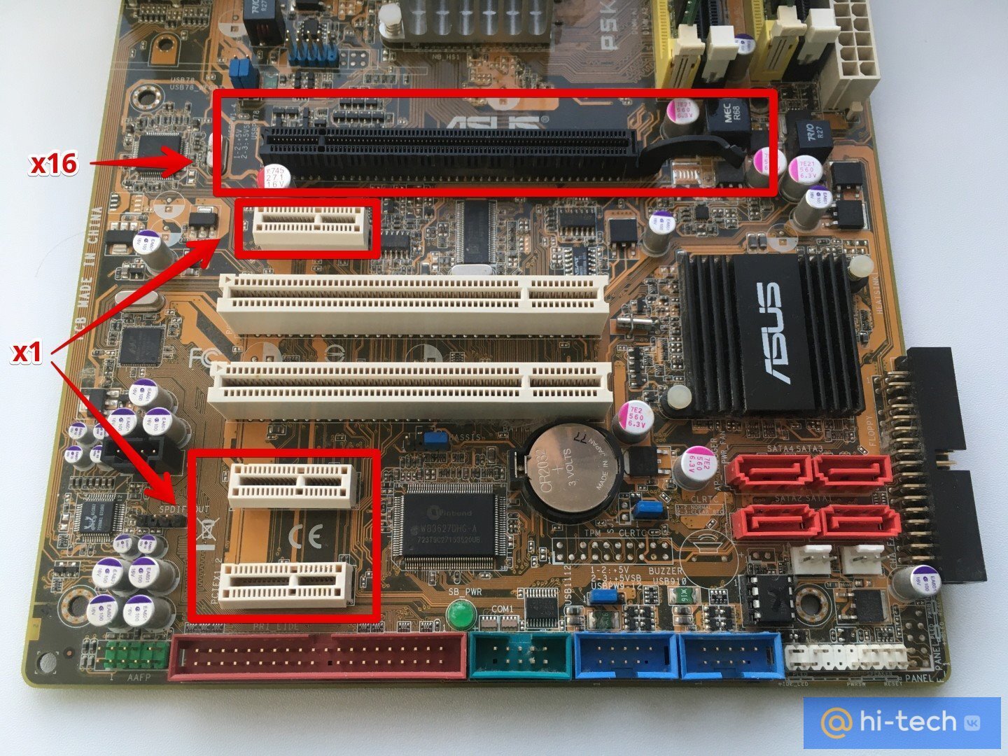 Для чего нужен слот PCI на материнской плате - Hi-Tech Mail.ru