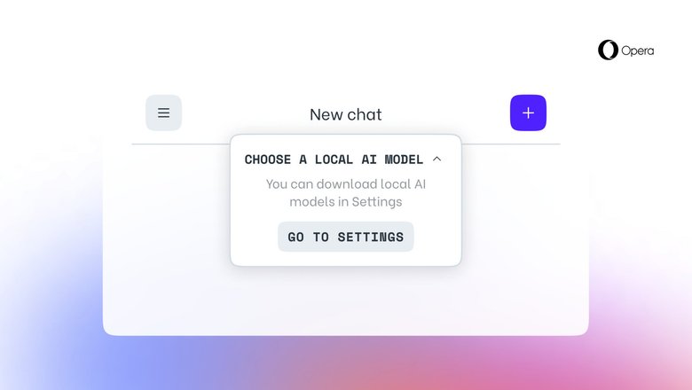Локальные ИИ-модели в Opera