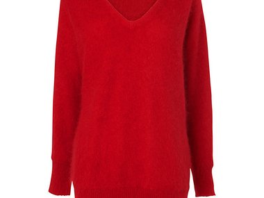 Slide image for gallery: 3426 | Комментарий «Леди Mail.Ru»: пуловер из ангоры — Phase Eight, 3090 руб./$95