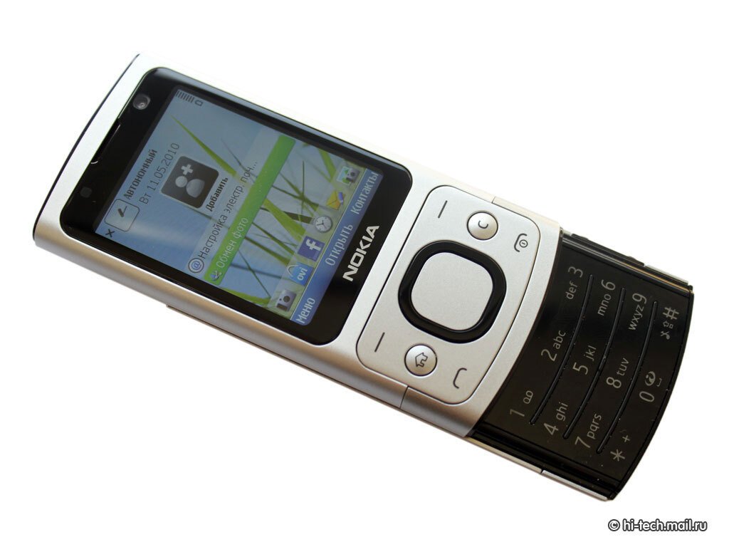 Обзор Nokia 6700 slide. Металлический смартфон - Hi-Tech Mail.ru