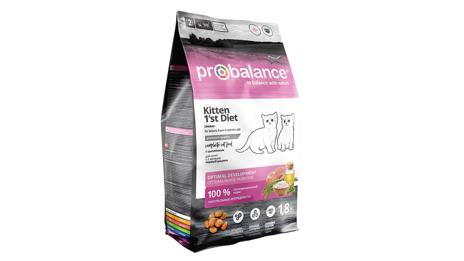 Сухой корм для котят ProBalance Kitten 1`st Diet Сухой корм для котят ProBalance Kitten 1`st Diet
