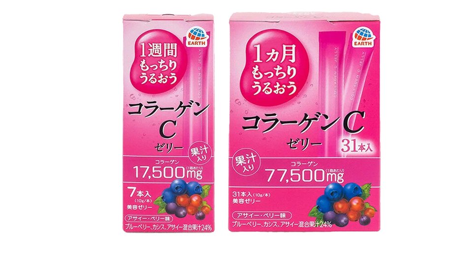 EARTH Collagen C Jelly, коллаген морской в желе