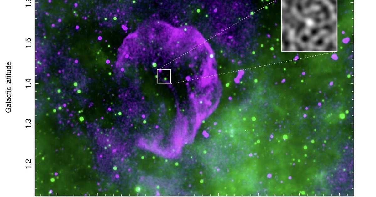 Малина в небе: найден новый кандидат в остаток сверхновой