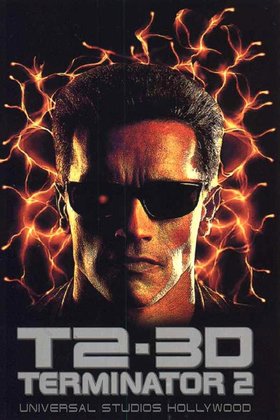 Терминатор 2 - 3D: постер