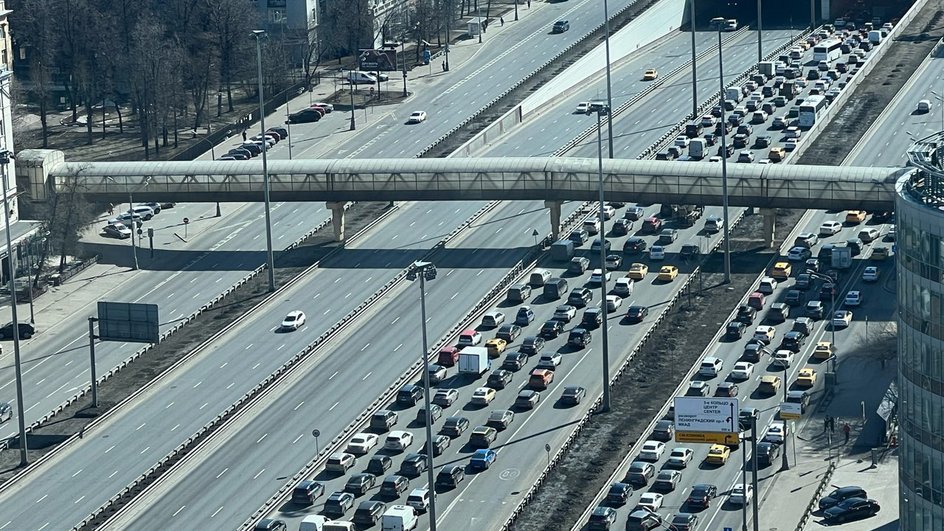 Пробка в Москве