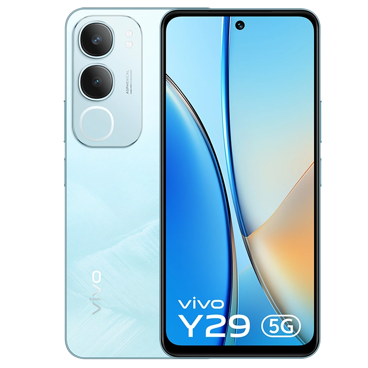 дизайн голубого vivo Y29 5G.