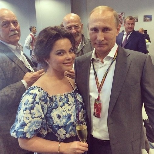 Наташа Королева и Владимир Путин