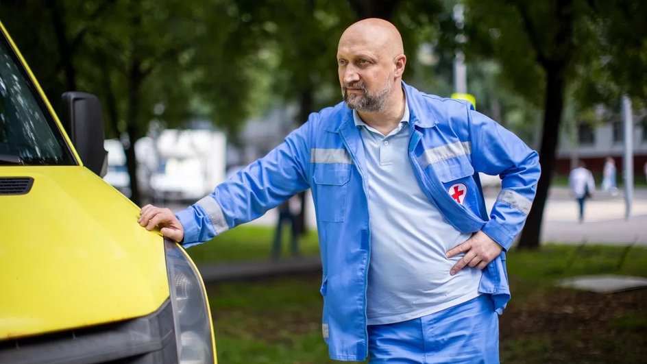 Гоша Куценко в сериале «Скорая помощь» Гоша Куценко в сериале «Скорая помощь»