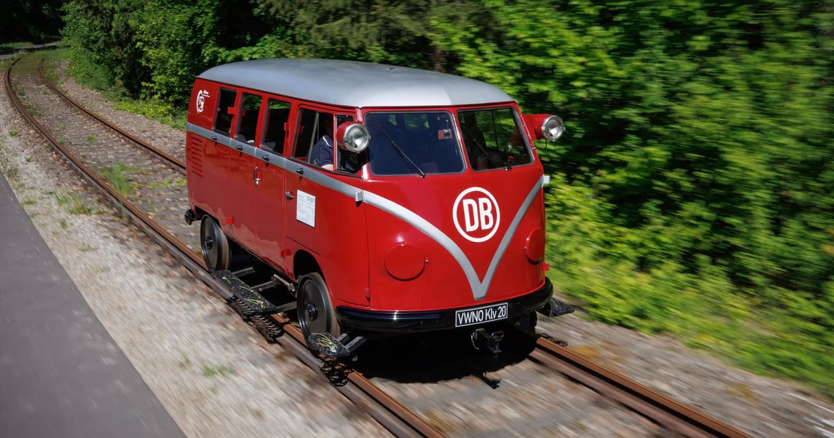 Снизу поезд, сверху автобус: Volkswagen возродил необычное транспортное средство