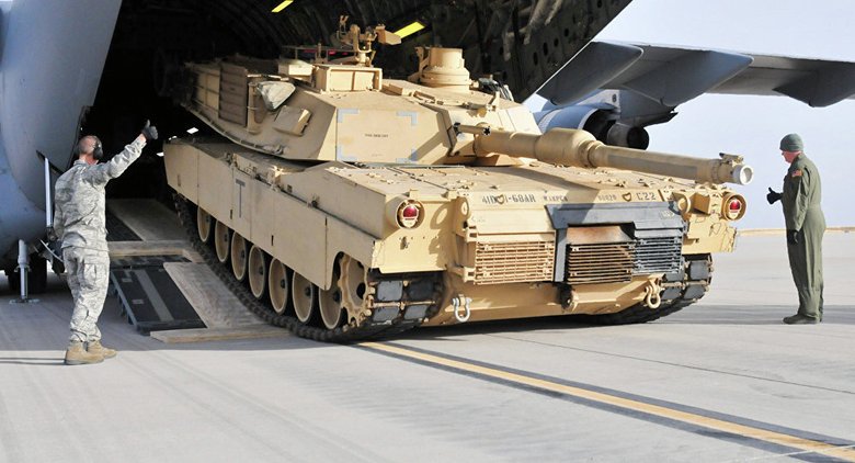 Танк M1 Abrams. Фото: AP Foto