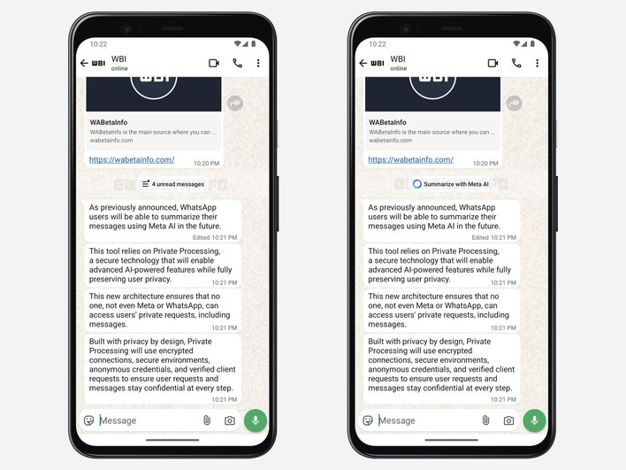 Сводки сообщений в WhatsApp Сводки сообщений в WhatsApp