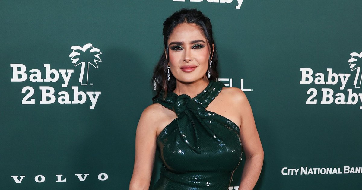 Salma Hayek stuns in black dress for Vogue magazine: Photos and Details of the actress’ marriage to Francois-Henri Pinault