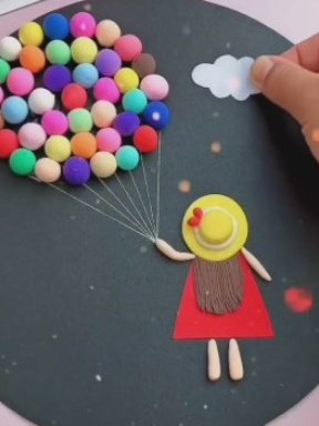 Скриншот видео (Cообщество «Детские поделки»)