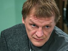 Алексей Серебряков на съемках сериала «Доктор Рихтер»