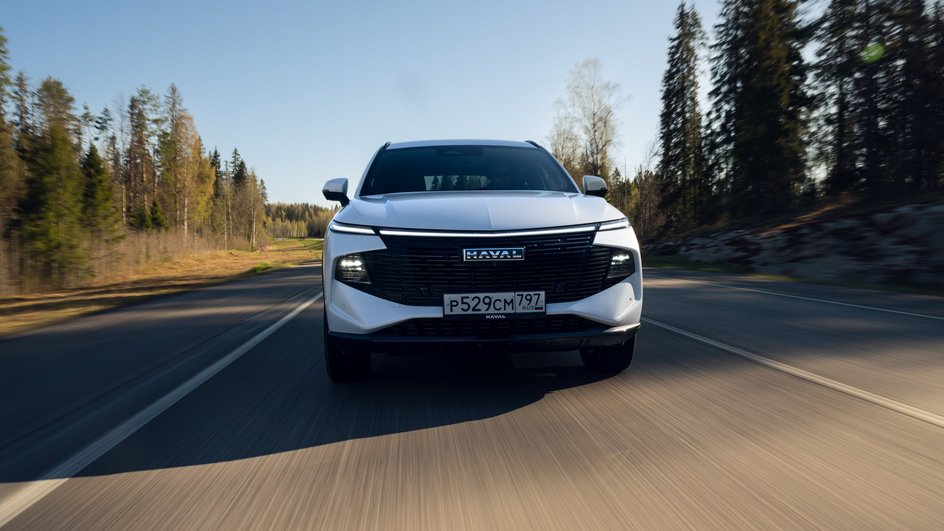 Тест-драйв Haval F7x статический и динамический