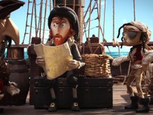 Кадр из Робинзон Крузо — предводитель пиратов