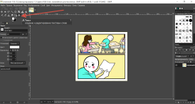 Создание мема в GIMP