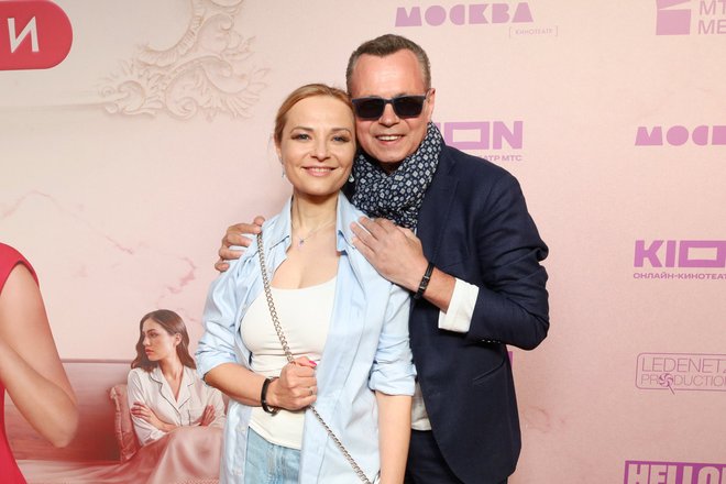 Владимир Левкин и его жена Марина