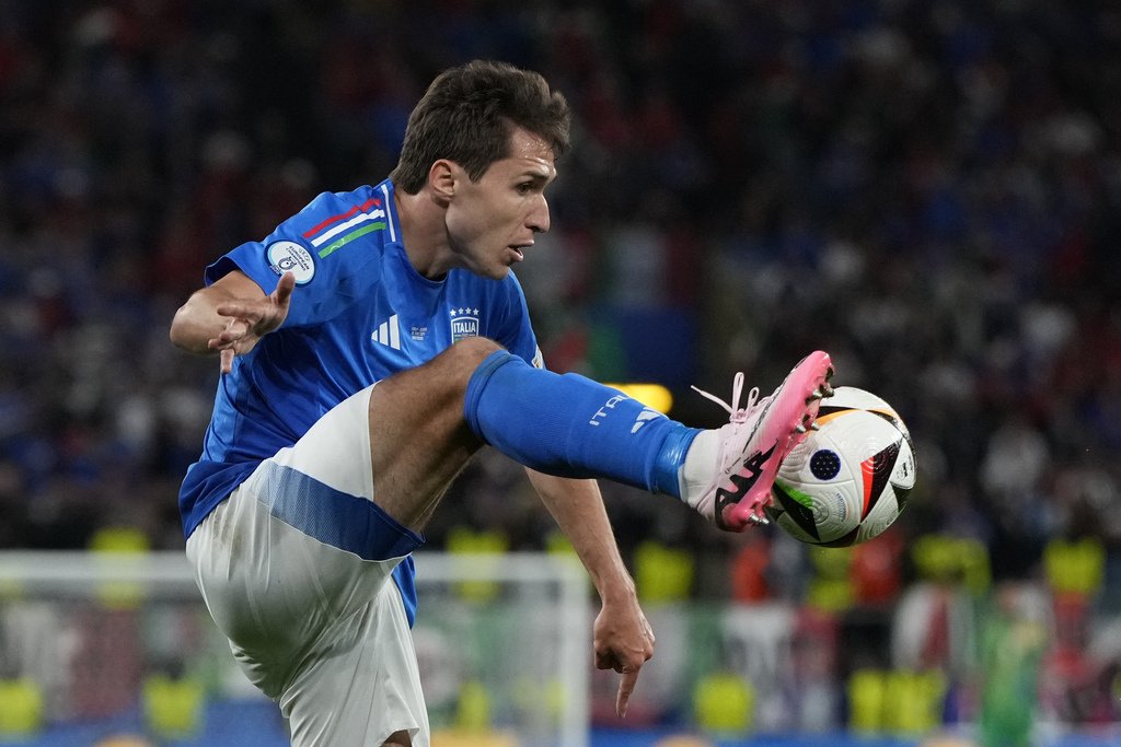 Федерико Кьеза признан лучшим игроком матча Италия — Албания
