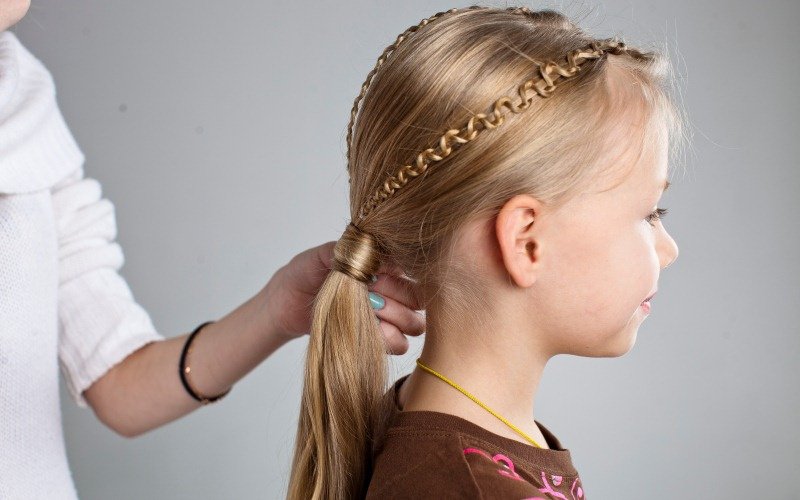 Азбука красоты прически для девочек с длинными волосами 35 вариантов