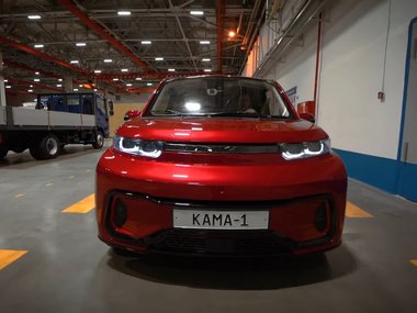 slide image for gallery: 27421 | Электромобиль «Кама-1»