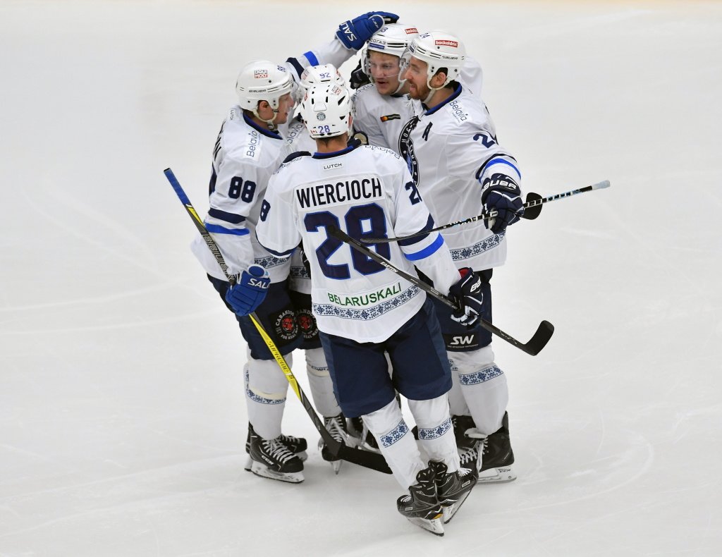 Хоккеисты минского «Динамо» победили «Северсталь» в матче чемпионата КХЛ
