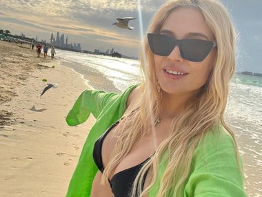 Актриса Наталья Рудова в Дубае