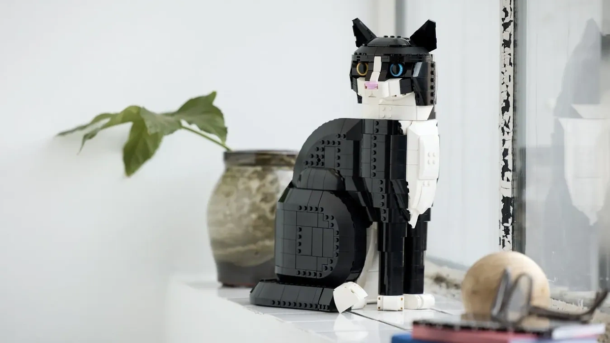 Лего кот