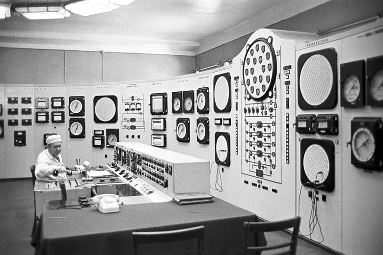 Обнинская атомная электростанция (1967 год). Фото © РИА «Новости»