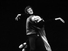 С Борисом Ефимовым во время репетиции балета «Дама с собачкой», 1985 год С Борисом Ефимовым во время репетиции балета «Дама с собачкой», 1985 год