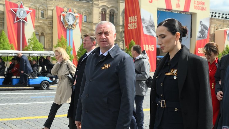 Президент Абхазии Бадра Гунба и его супруга Ирма Хашиг Президент Абхазии Бадра Гунба и его супруга Ирма Хашиг