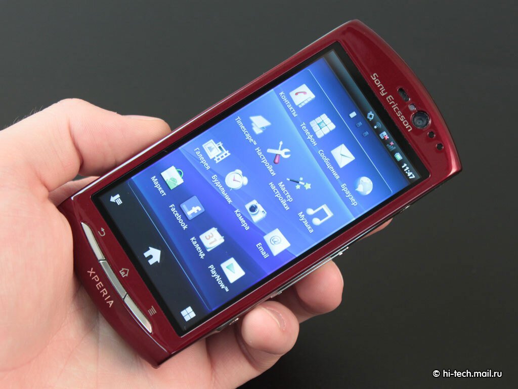 Обзор Sony Ericsson Xperia Neo. Очень стильный Android - Hi-Tech Mail.ru