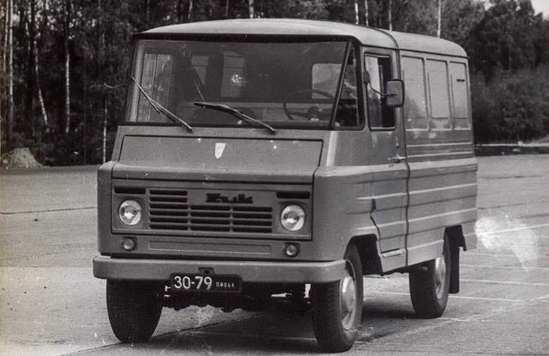Фургон Zuk A-06 на Дмитровском полигоне