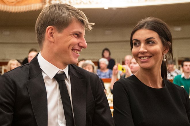 Андрей Аршавин и Алиса Казьмина Андрей Аршавин и Алиса Казьмина