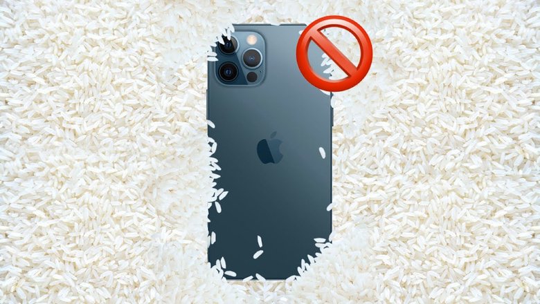 Никакого риса и фена: Apple рассказала, как правильно сушить айфон