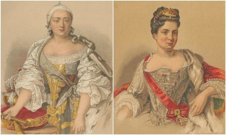 Елизавета Петровна, Екатерина I