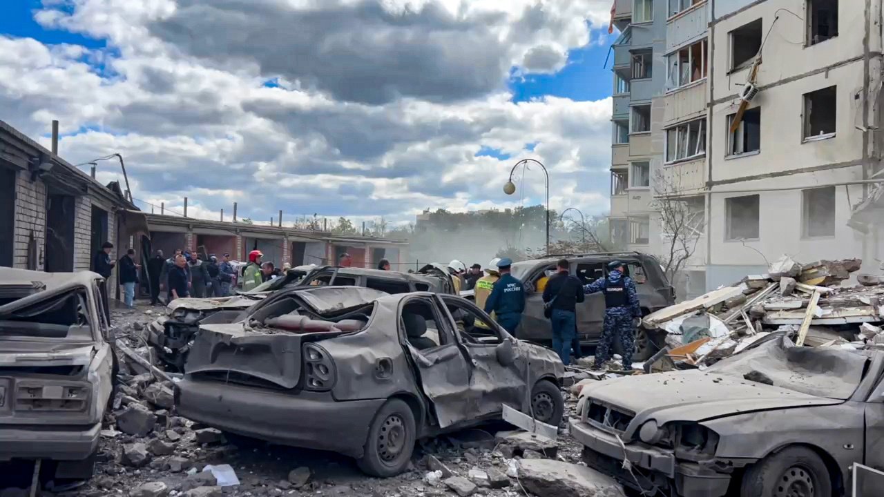 Запуск ракеты по Белгороду был предварительно осуществлен ВСУ из района  Казачей Лопани - Новости Mail.ru