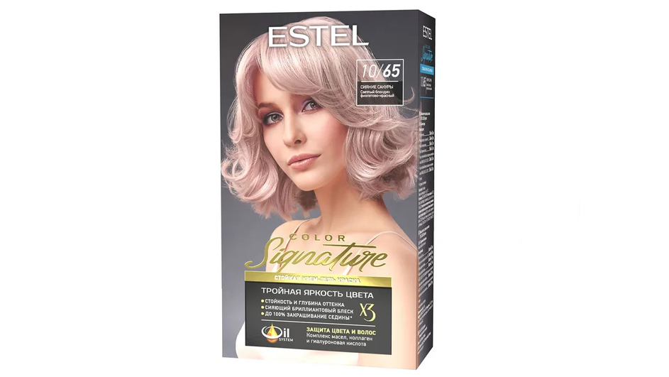 Краска для волос фирмы ESTEL серии COLOR Signature Краска для волос фирмы ESTEL серии COLOR Signature